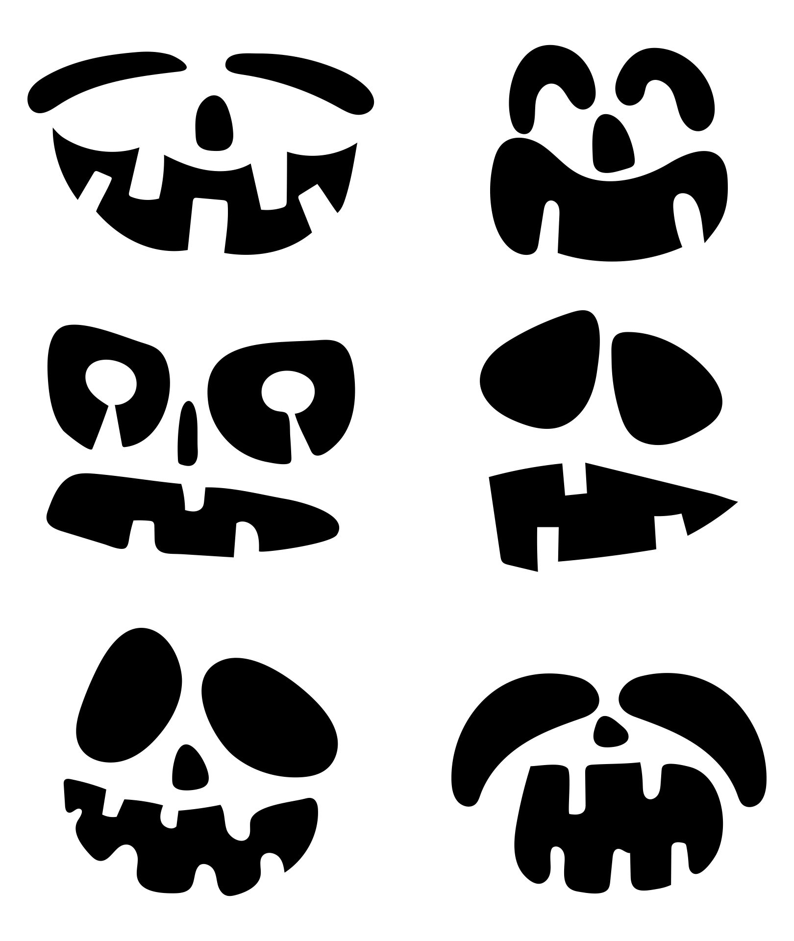 Printable Easy Pumpkin Stencils udlvirtual.esad.edu.br