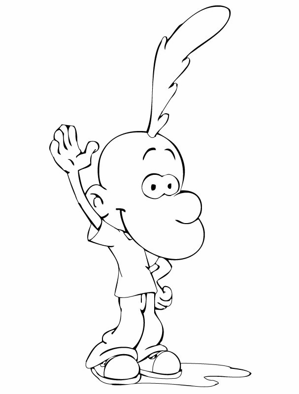 Titeuf Coloring Pages for Kids Printable Free Download.