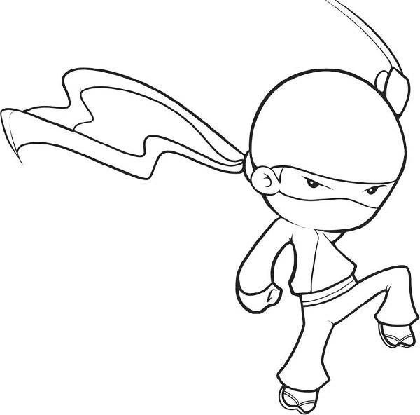 Ninja 148017 (Characters) Free Printable Coloring Pages