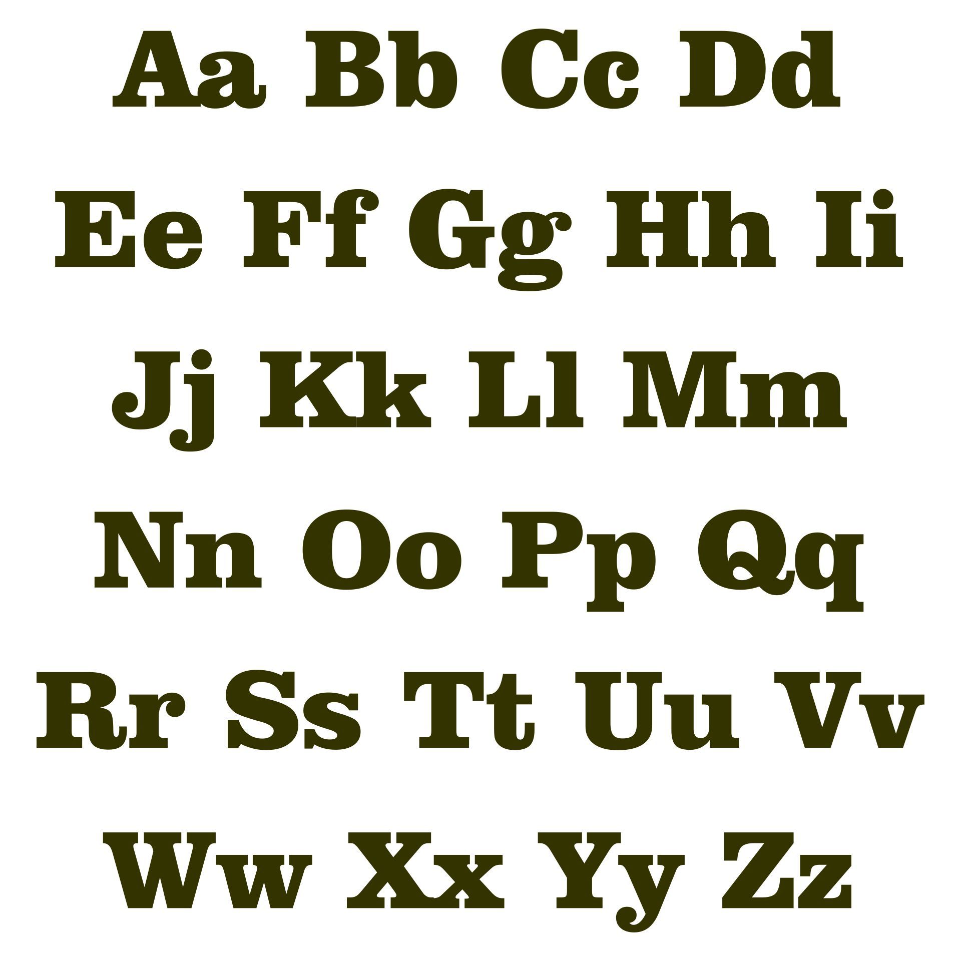 Printable Block Letters Small Medium - Printable JD