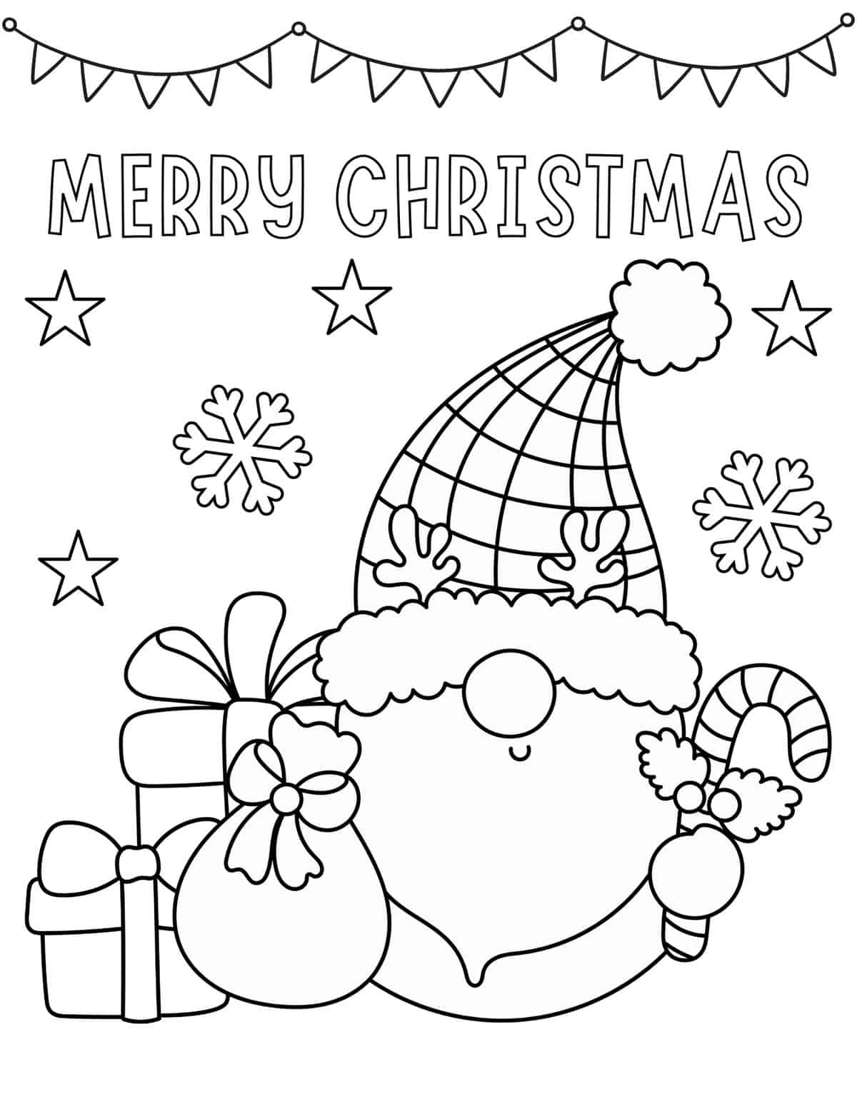 Christmas Coloring Pages Printable Printable JD