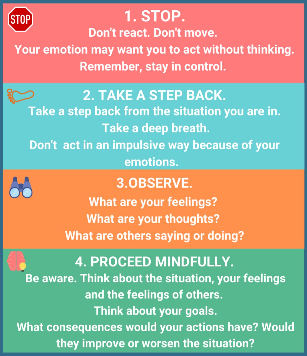 Printable DBT Stop Skill Printable JD