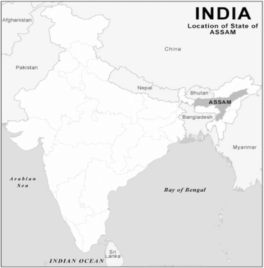Printable India Map 2 – Free download and print for you.