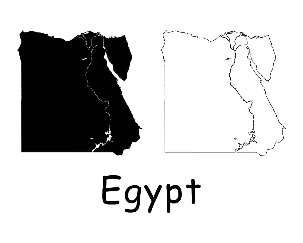 Printable Map Egypt – Free download and print for you.