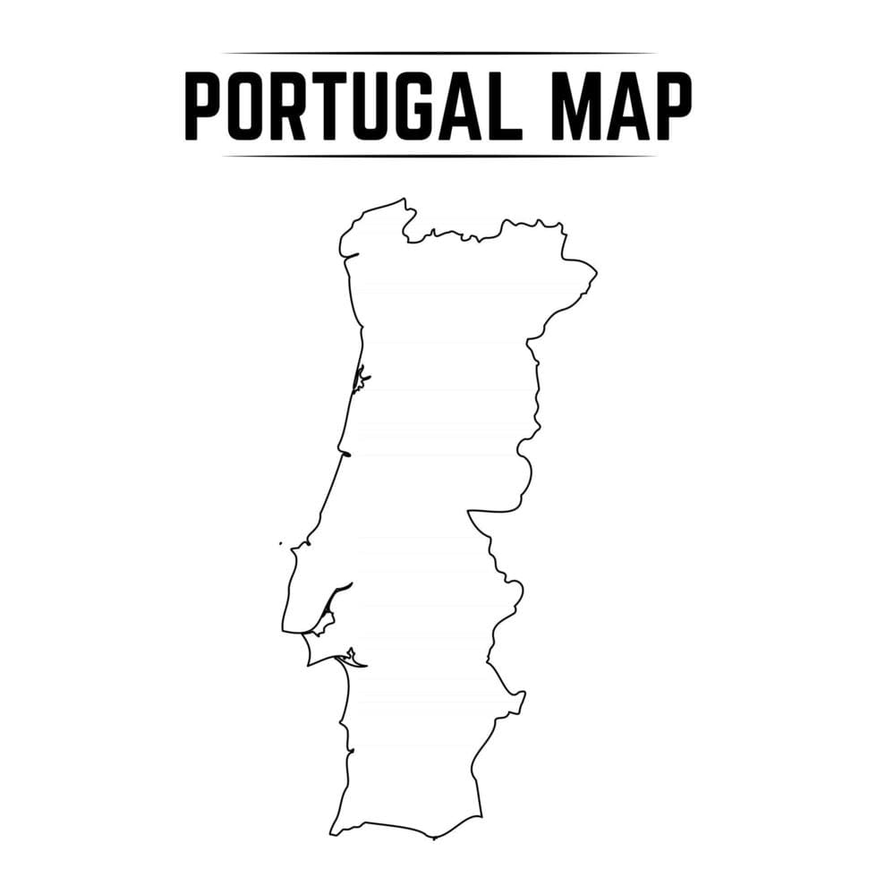 Printable Portugal Map Cities – Free download and print for you.