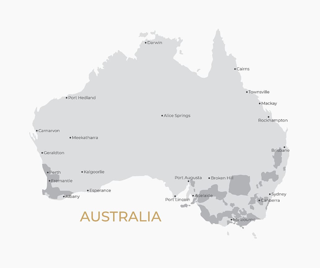 Printable Physical Map Of Australia – Free download and print for you.