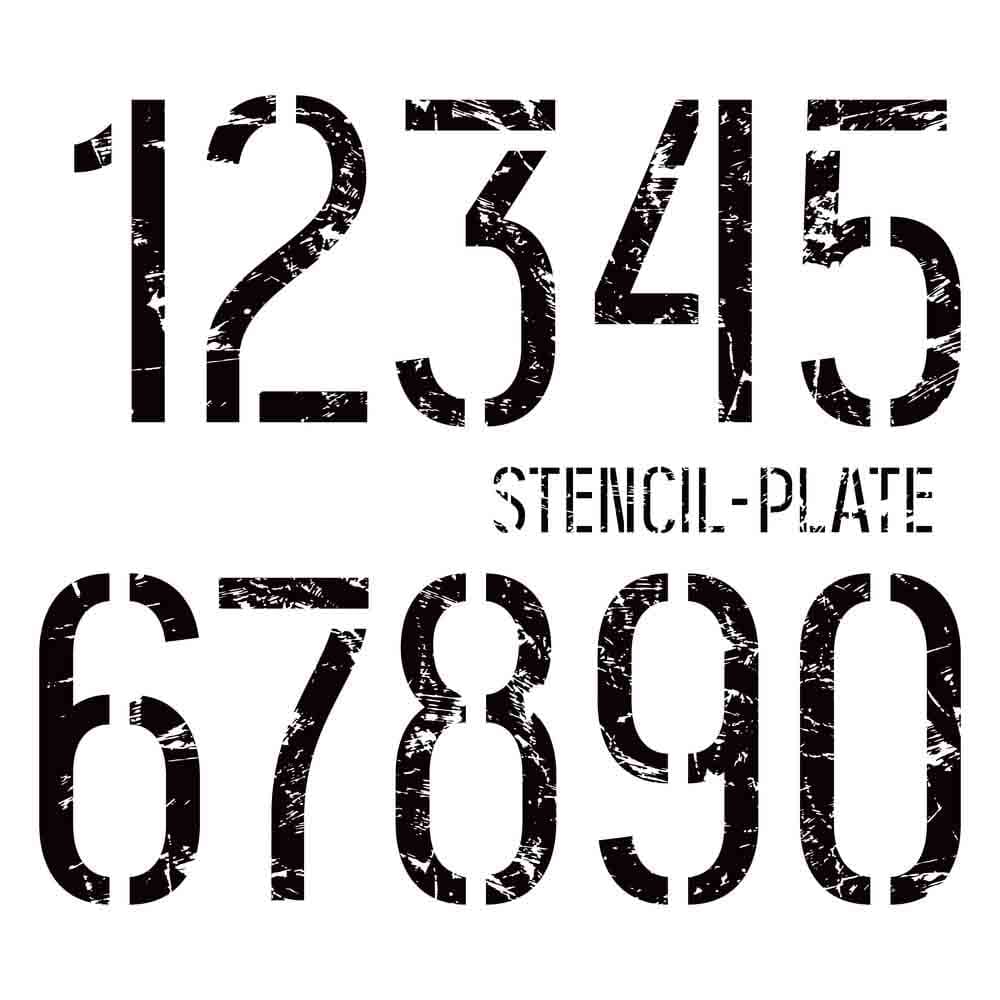 Printable Number Stencils For Cakes Free download and print for you.