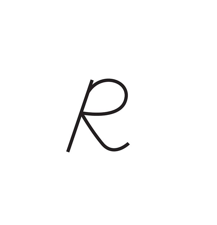 Printable Cursive R Letter – PrintableLib