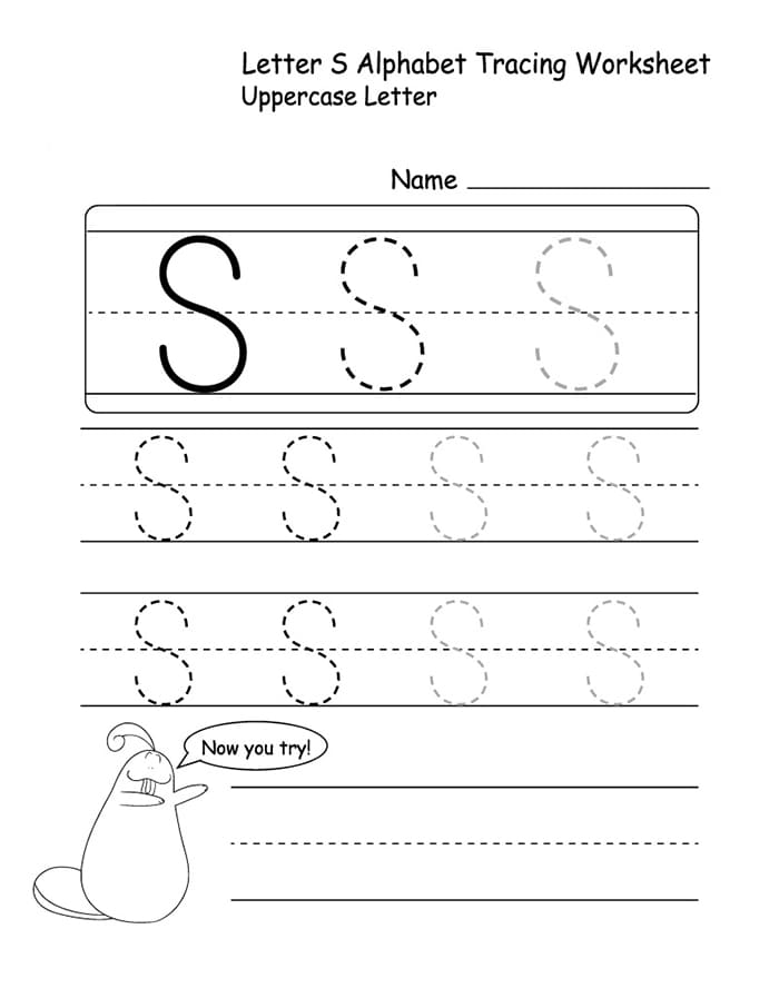 Printable S Letter In Cursive Writing – Free download and print for you.