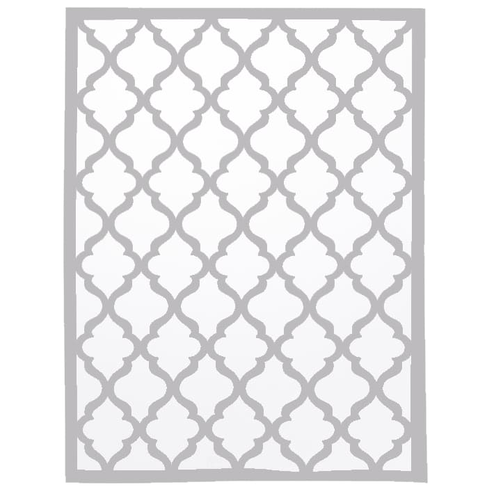 Printable Moroccan Tile Stencil Free download and print for you.