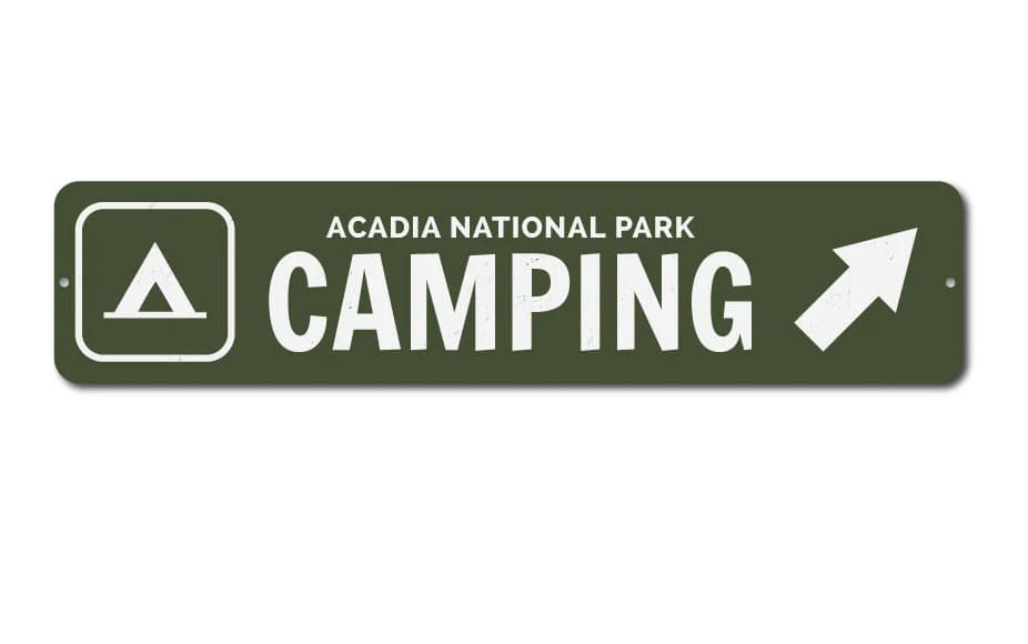 Printable Basic Camping Sign – Free download and print for you.