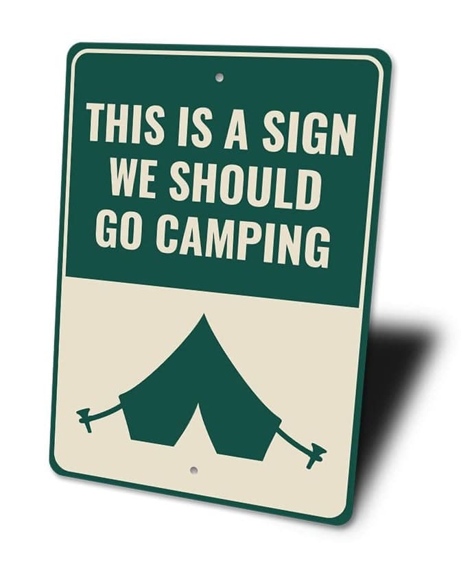 Printable Camping Sign Images – Free download and print for you.