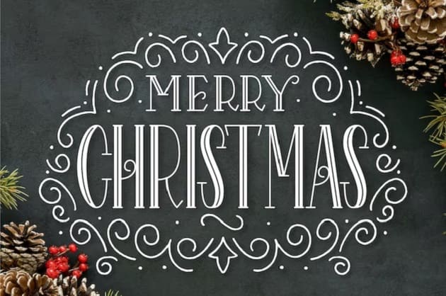 Printable Christmas Sign Image – Free download and print for you.