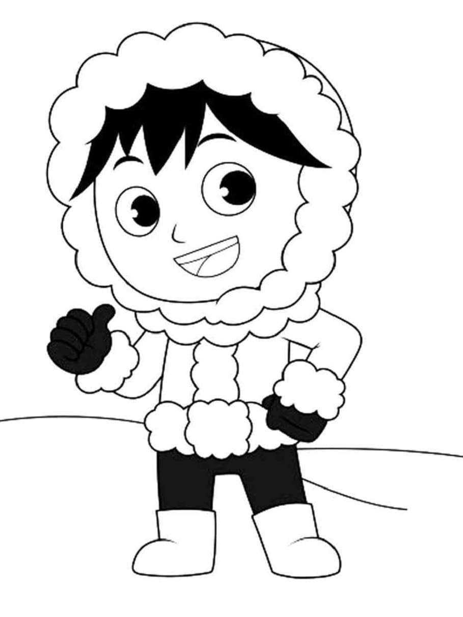 Printable Ryan’s World Coloring Pages PrintableLib