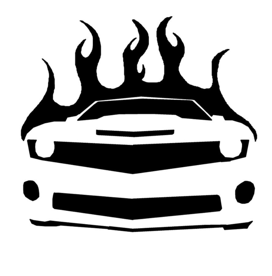 Printable Car Stencil PrintableLib