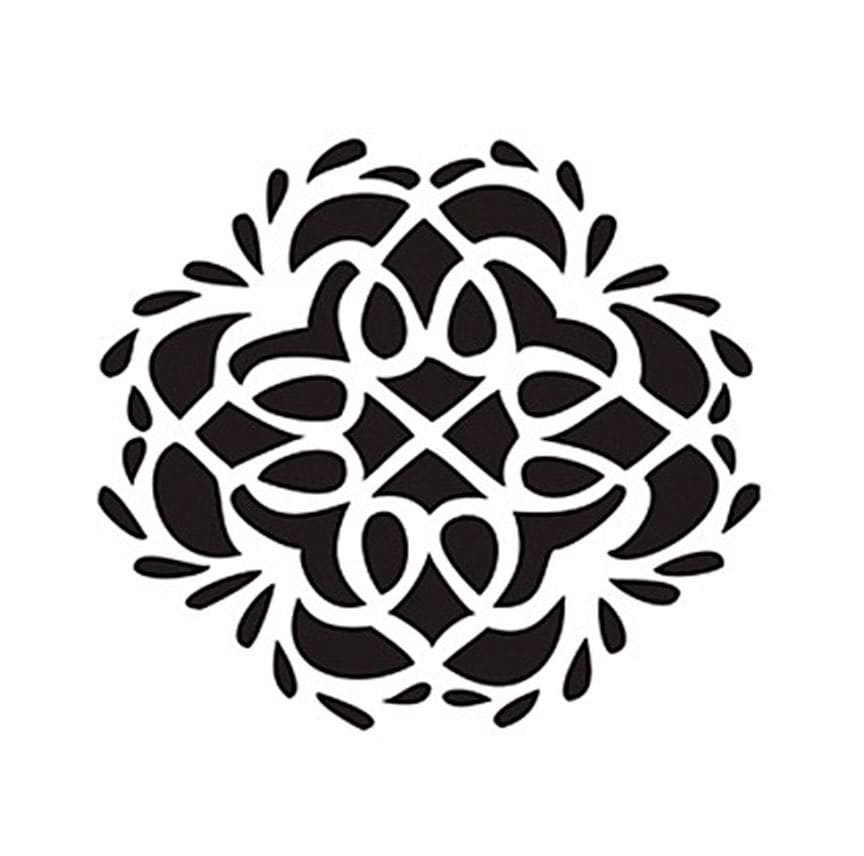 Printable Ornament Stencil – PrintableLib