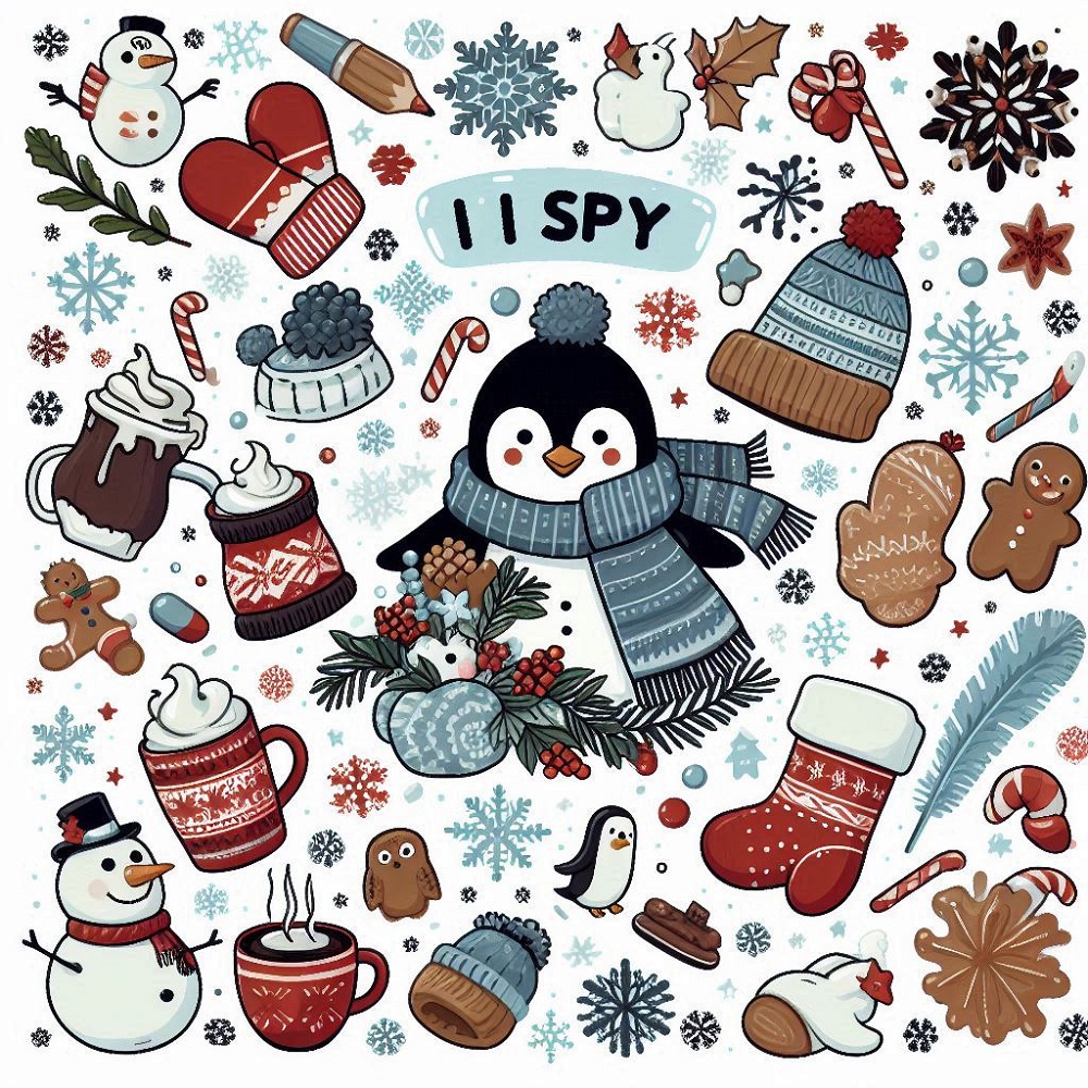 Printable Winter I Spy – PrintableLib