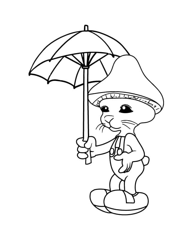 Printable Free Smurf Cat Coloring Page – Free download and print for you.