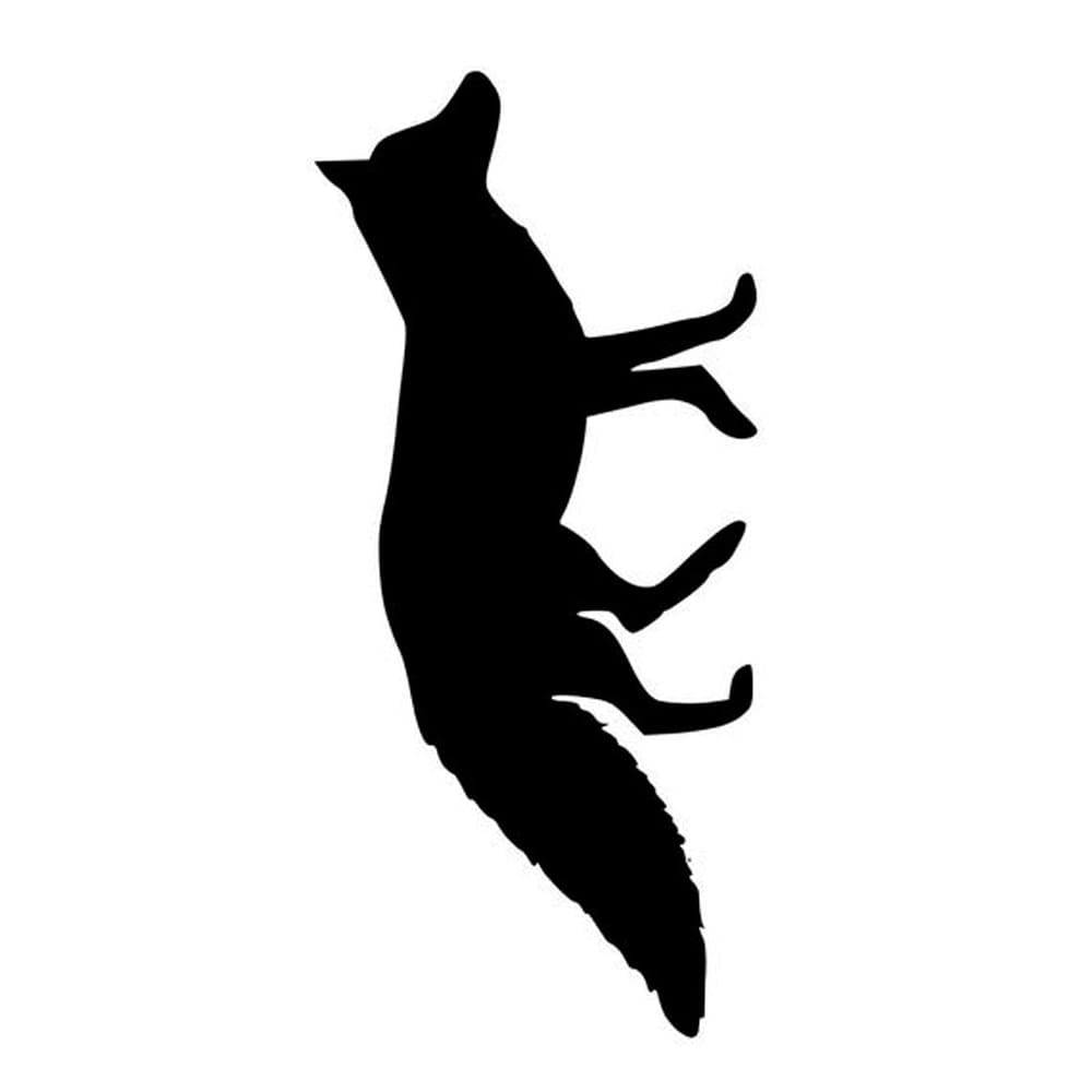 Printable Fox Stencil Cute – Free download and print for you.