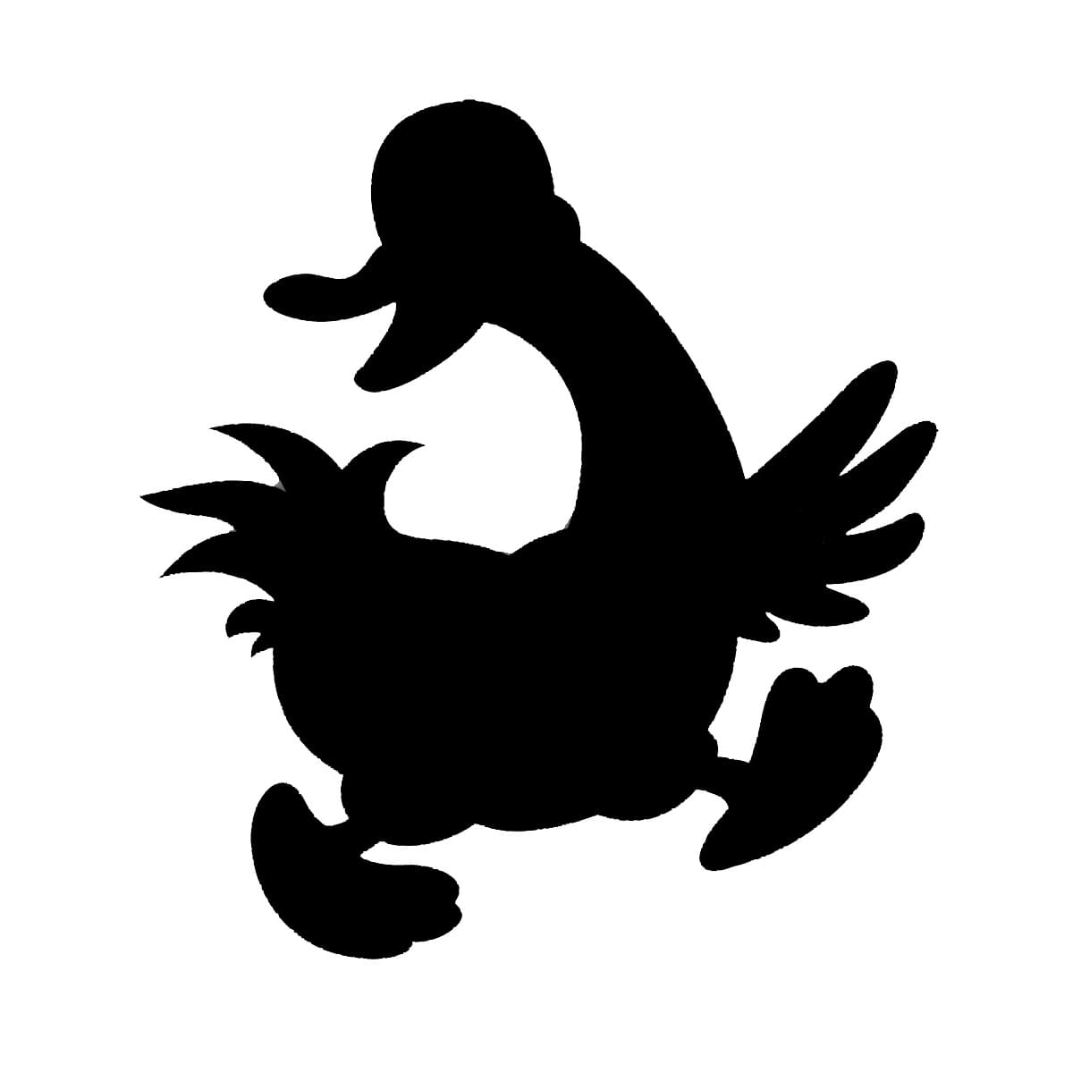 Printable Picture Duck Stencil Free Free download and print for you.