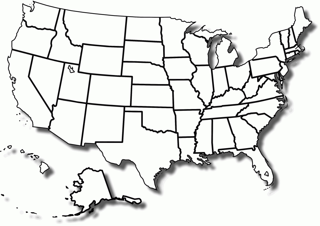 Printable Usa Map Outline Printable Maps
