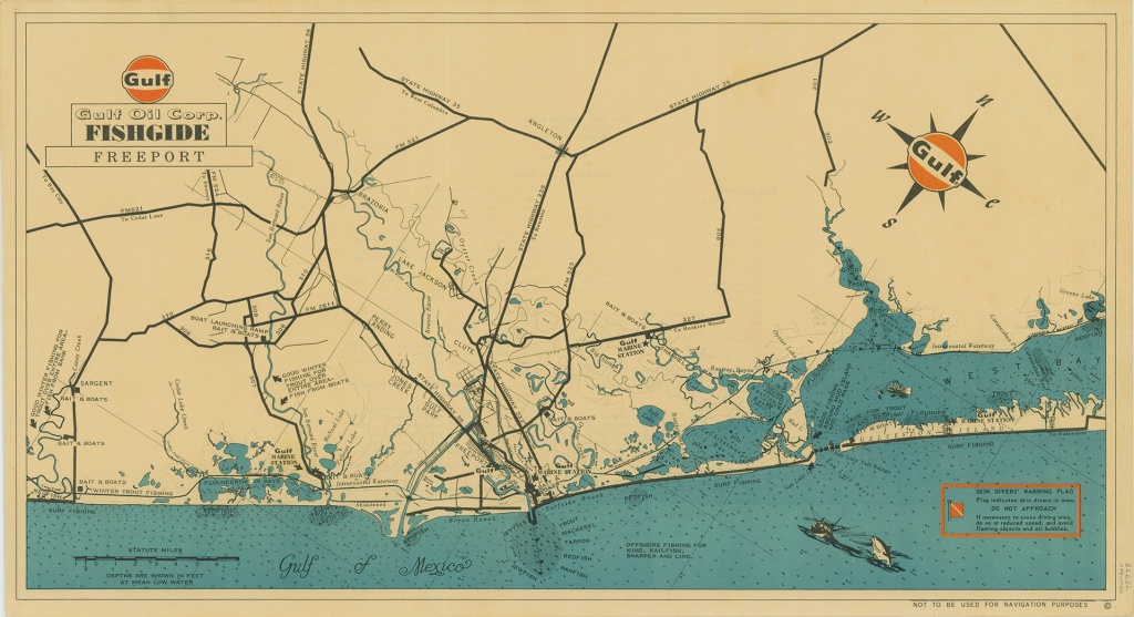 Texas Gulf Coast Beaches Map Printable Maps
