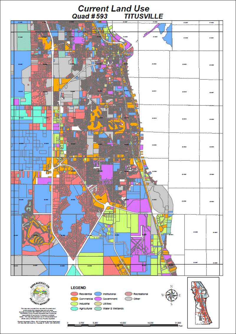 Bcpao Maps & Data Florida Land Use Map Printable Maps