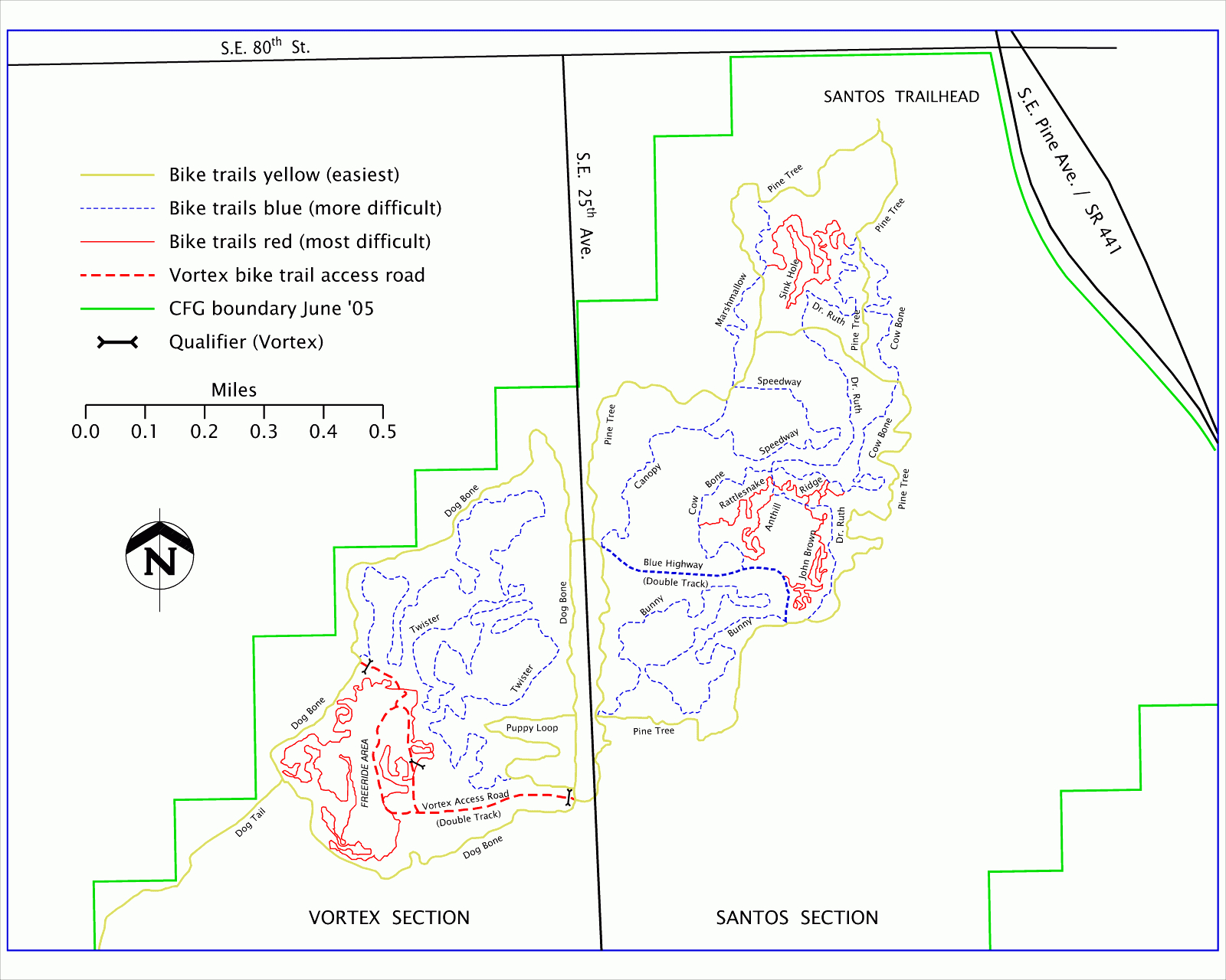 Mid State Trail Map Pdf Maps Florida Trail Map Pdf Printable Maps