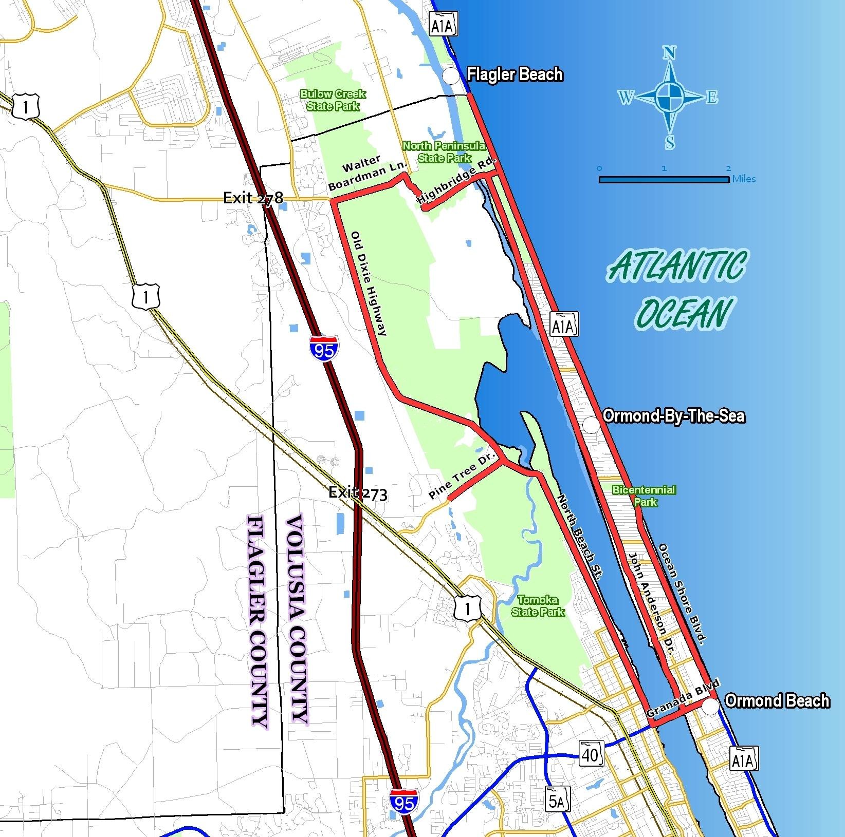 Florida's Turnpike The Less Stressway State Of Florida Map Mileage