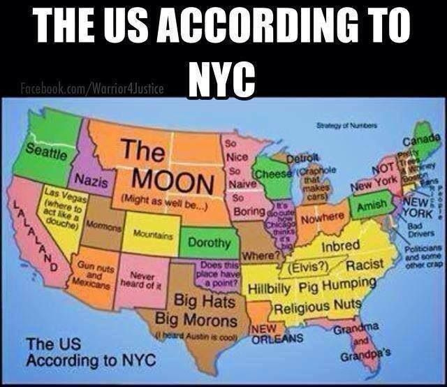 Funny Map Of USA Printable Map Of USA