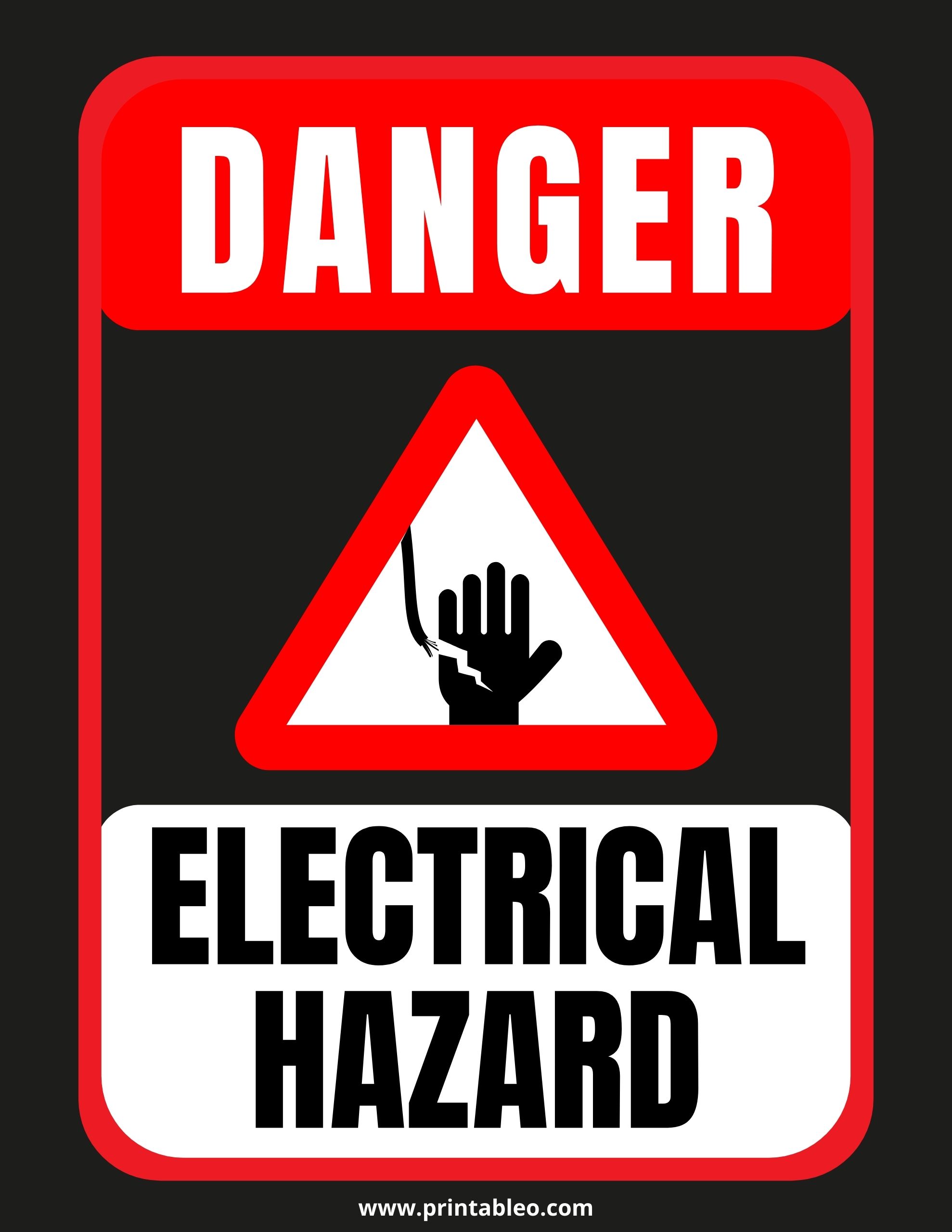 22+ Electrical Hazard Sign Download FREE Printable PDFs.