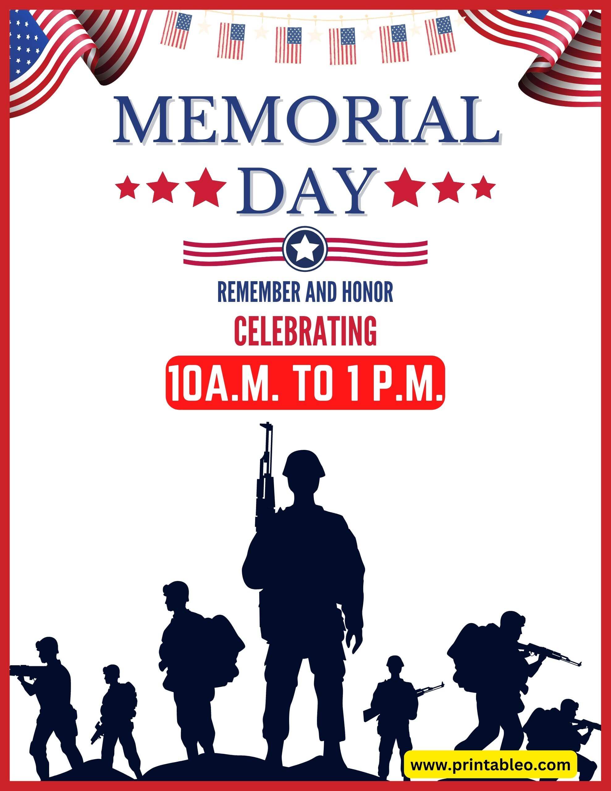 20+ Memorial Day Sign Printable Open, Closed Signs