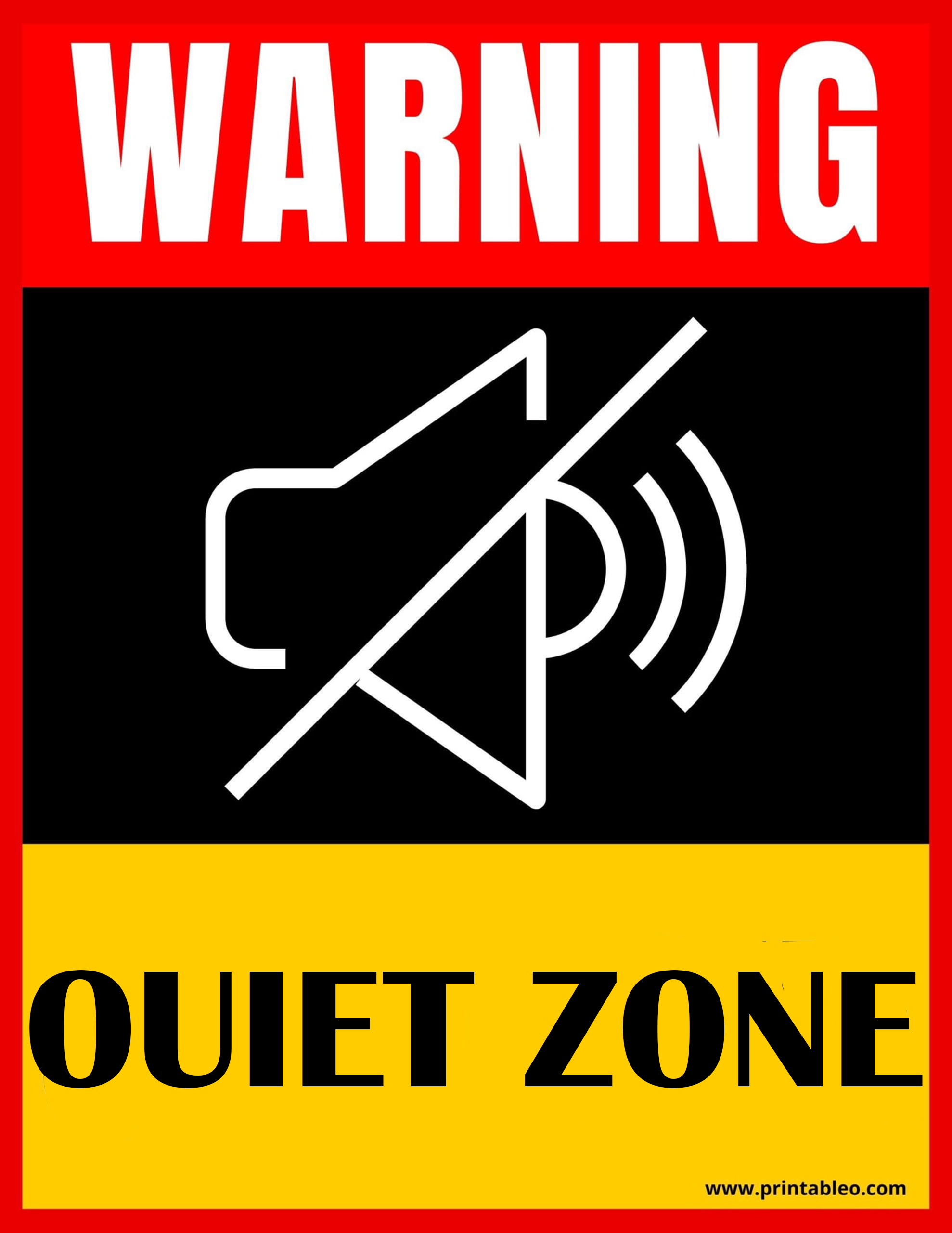 34+ Please Be Quite Signs Download Free Printable