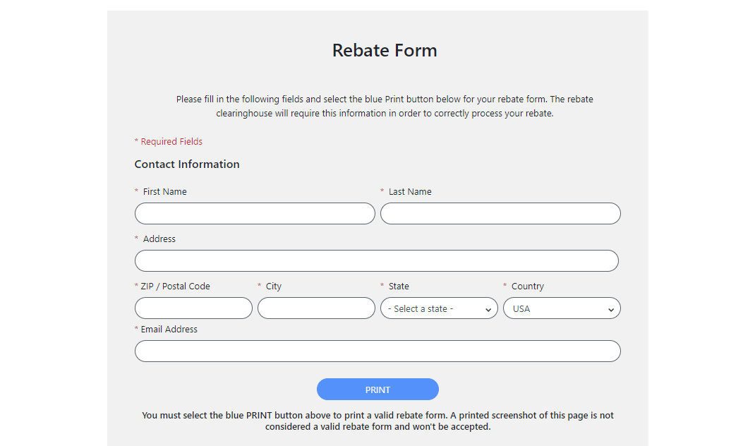 Menards Rebate Form 2024 Printable Printable Rebate Form