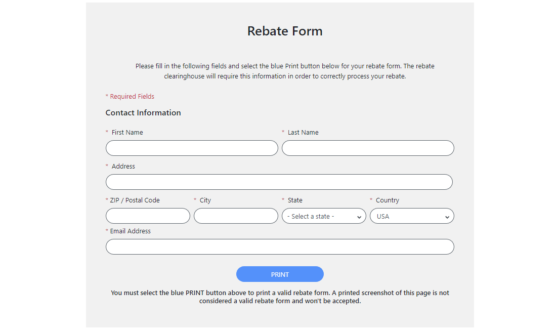 Expired Menards Rebate Forms What You Need to Know Printable Rebate Form
