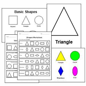 Basic Shapes - Free Printable Templates & Worksheets - Free Printables