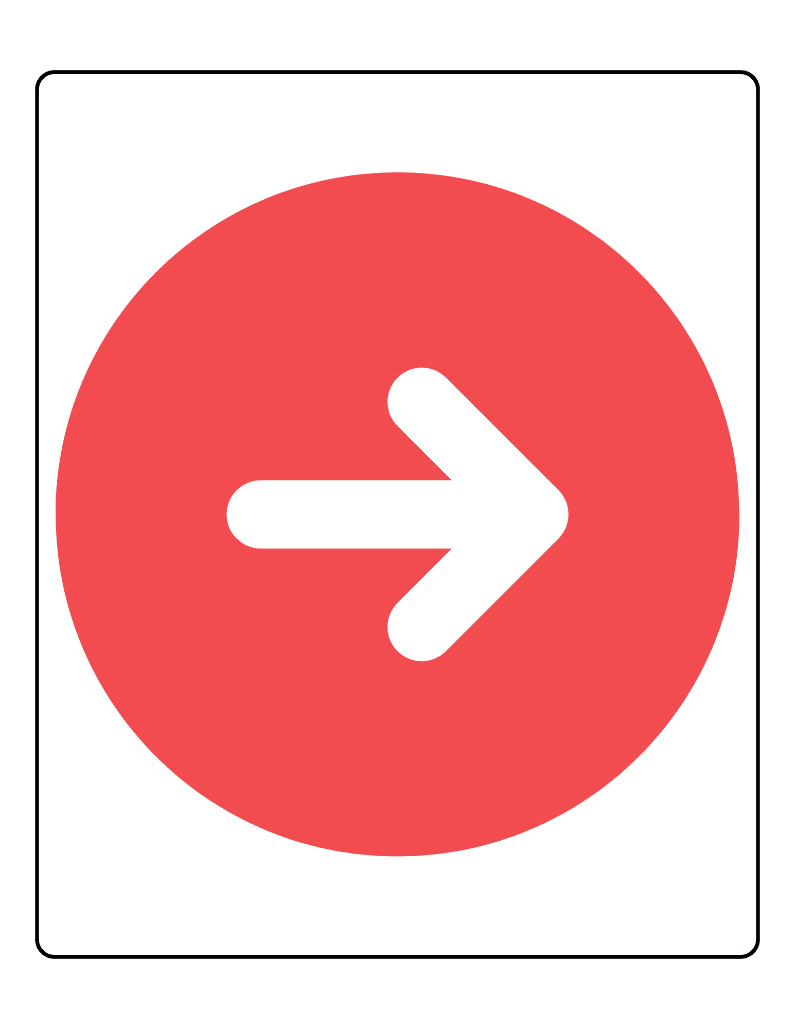 48 Free Printable Arrow Signs PDF