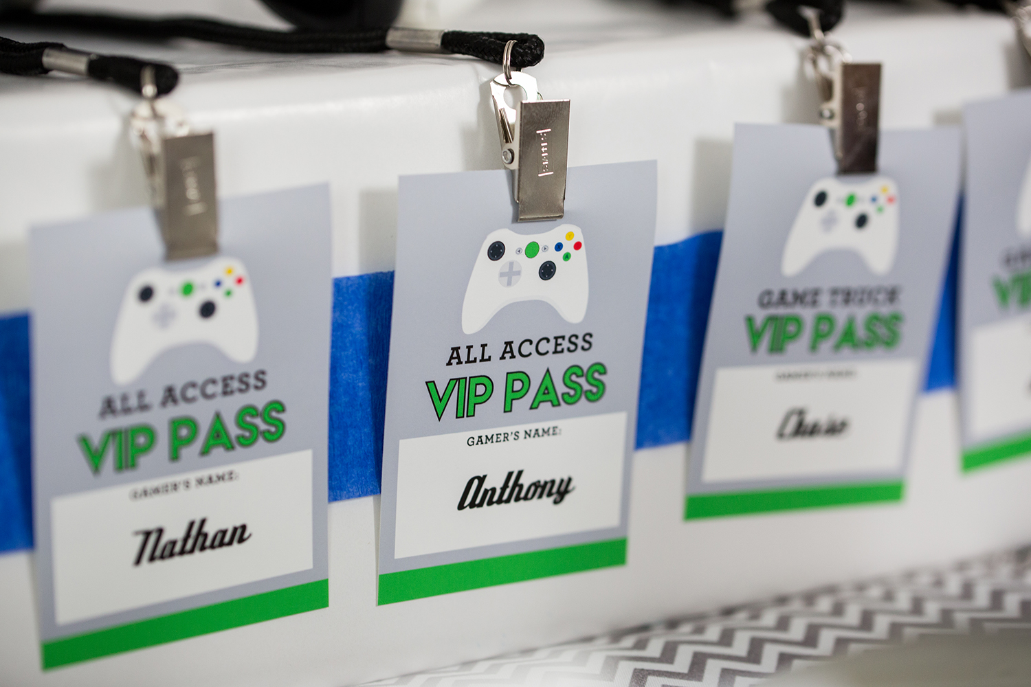 Video Game Party VIP Pass
