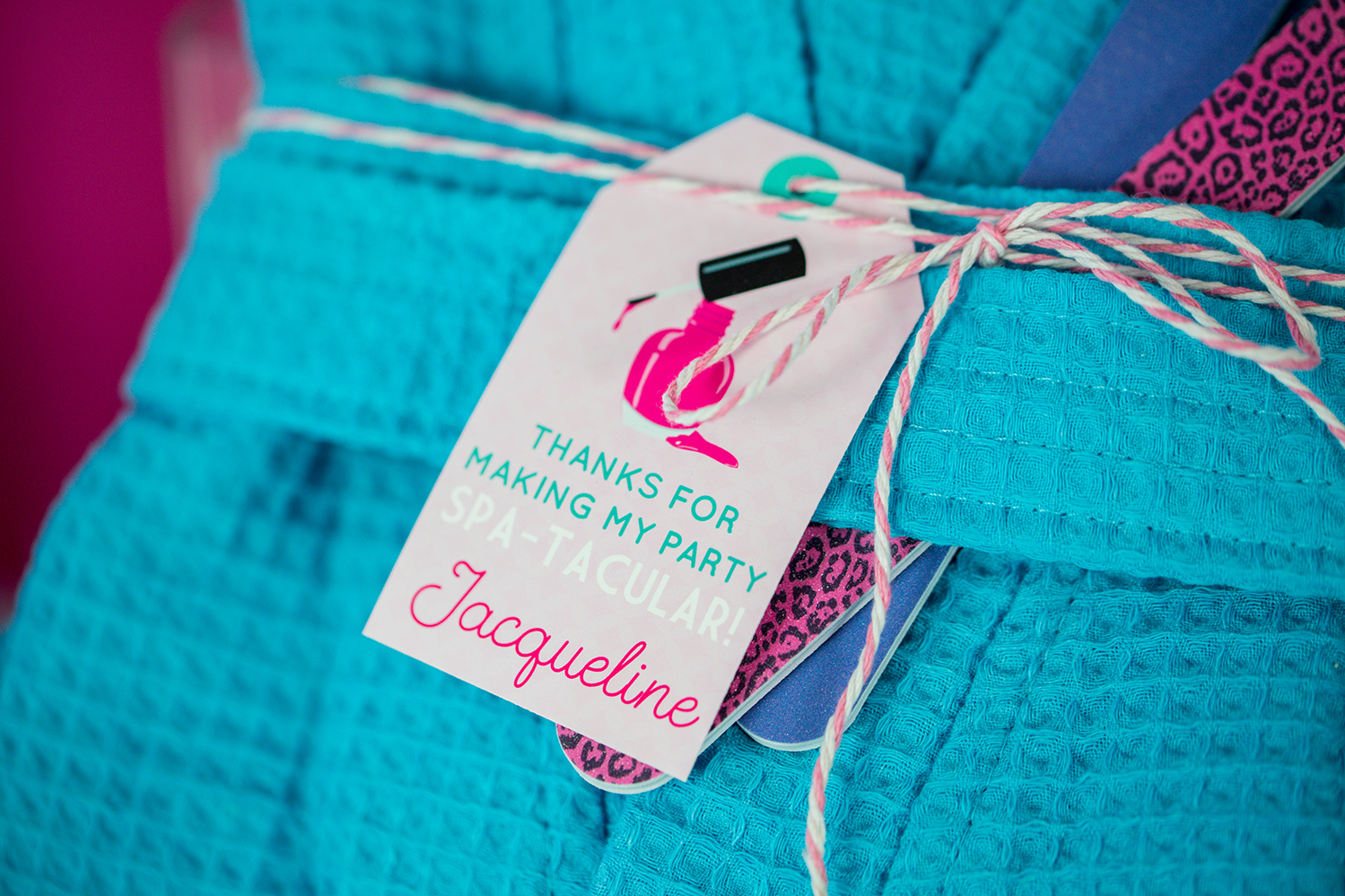 Spa Party Favor Tags Printable Spa Favor Tags Printable Studio