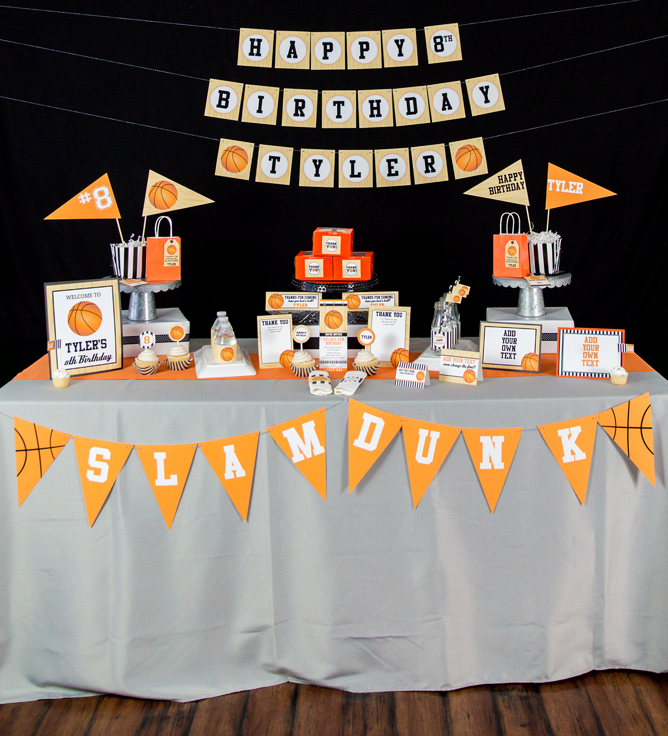 Basketball Banquet Centerpiece Ideas