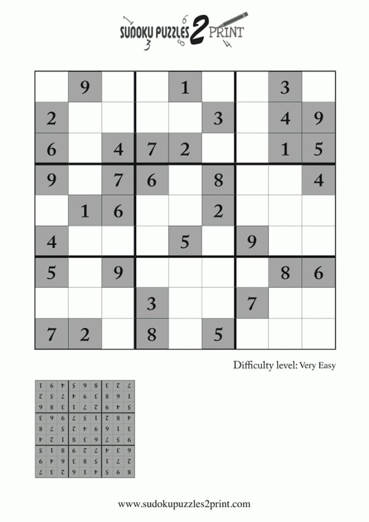 Easy Sudoku Printable Canas.bergdorfbib.co Printable Sudoku With