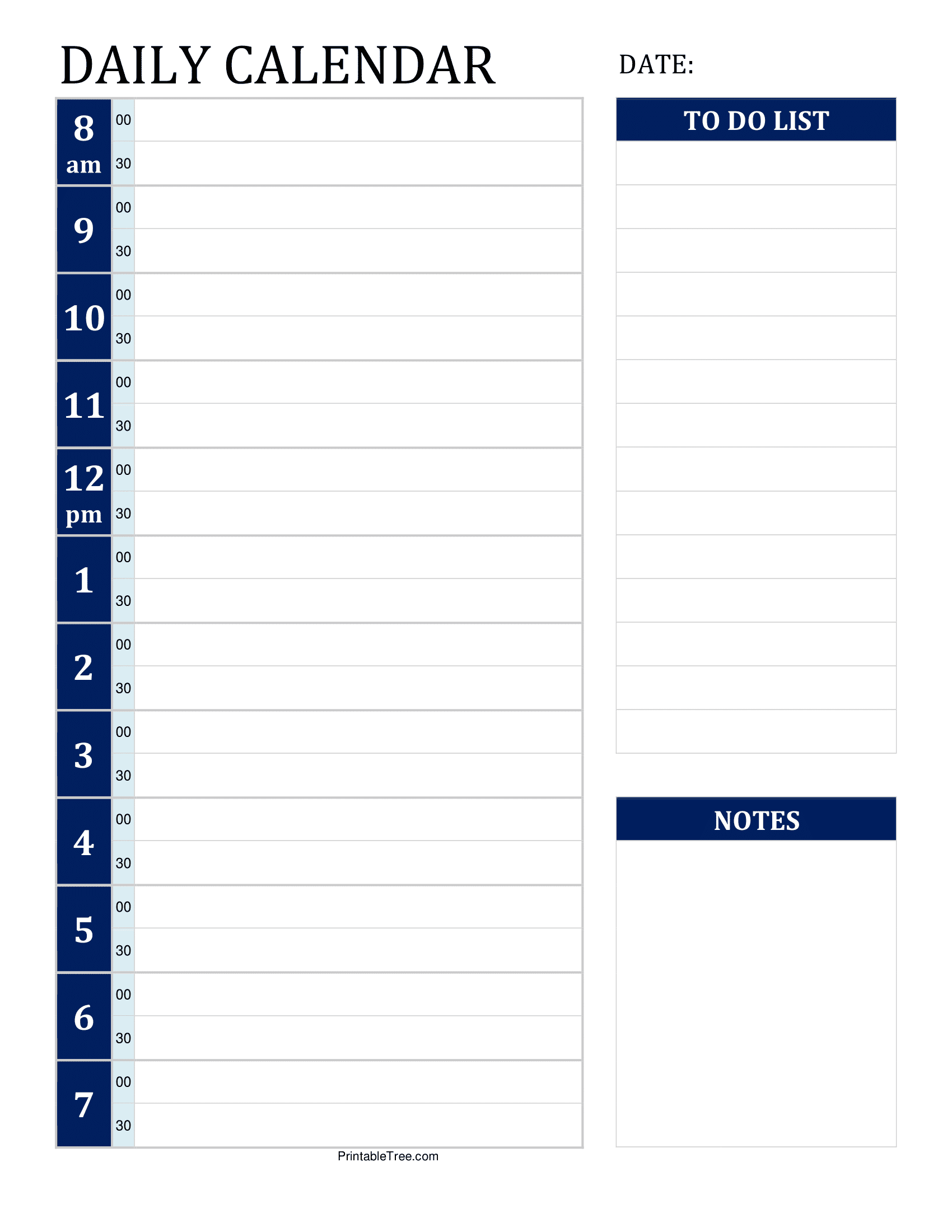 Free Printable 3 Year Calendar 2023, 2024 & 2025 PDF Templates