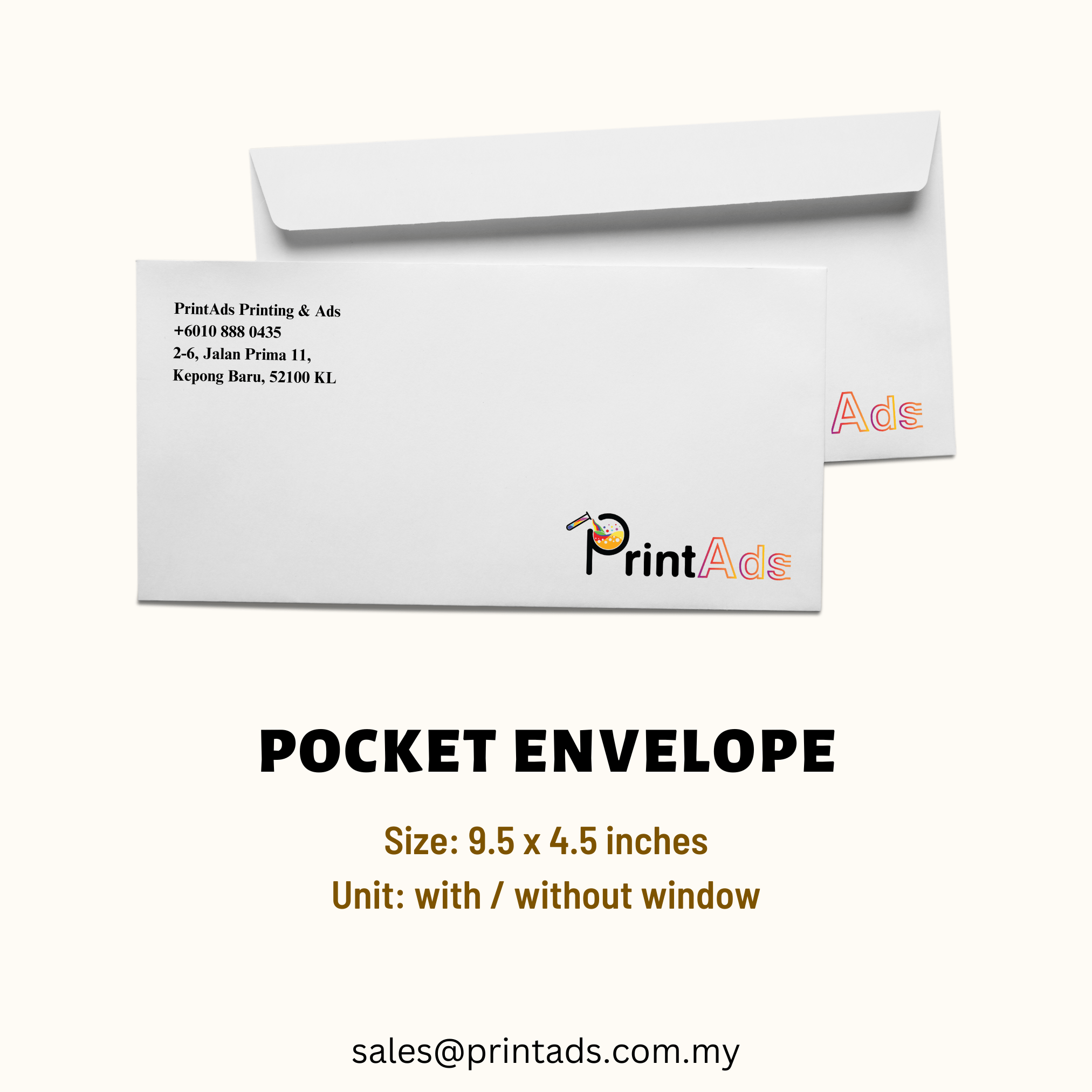 Envelope Printing Services PrintAds