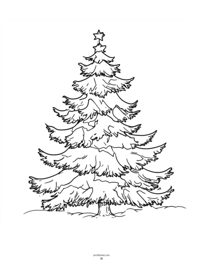 Printable Christmas Tree Outlines 20 FREE Christmas Tree Templates Printable Christmas Tree Outlines 20 FREE Christmas Tree Templates