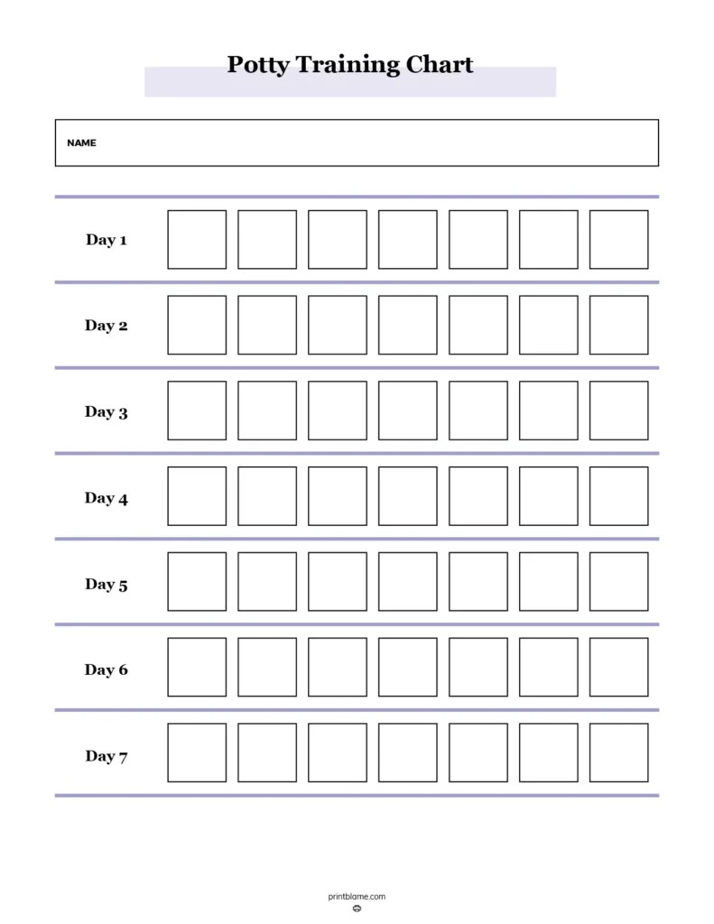 FREE Potty Training Charts 34 Potty Chart Printables PDF FREE Potty Training Charts 34 Potty Chart Printables PDF