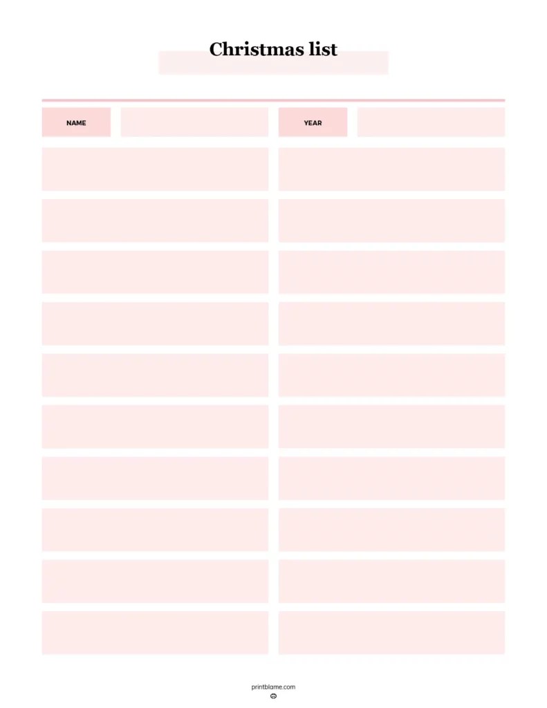 FREE Printable Christmas Lists 16 Christmas Wish Lists For Kids FREE Printable Christmas Lists 16 Christmas Wish Lists For Kids