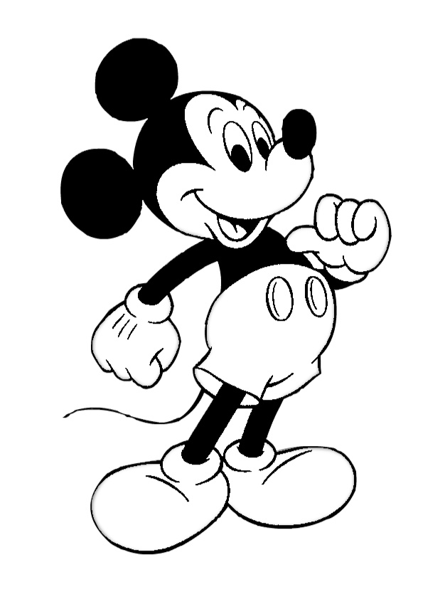 27 Printable Mickey Mouse Coloring Pages for Toddlers Print Color Craft