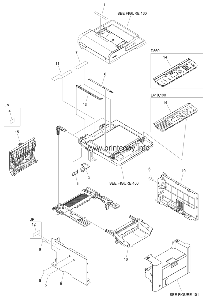 Parts Catalog > Canon > L190 > page 1