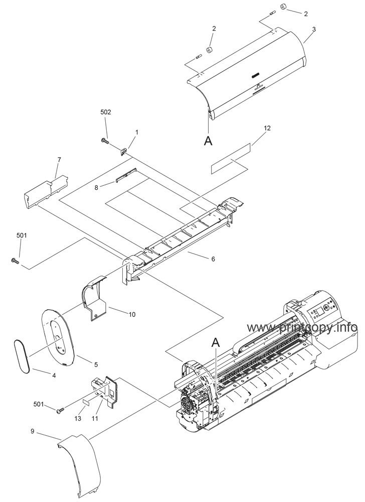 Parts Catalog > Canon > iPF710 > page 2