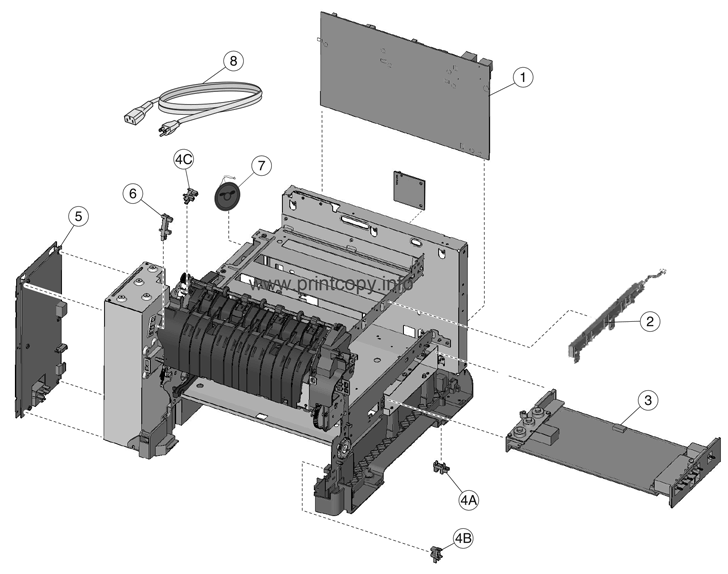 Parts Catalog > Lexmark > CX410de > page 5